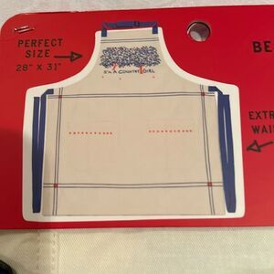 Blue Q Apron Heavy Cotton “I’m a Country Girl” Apple Tree